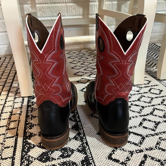 Mens Nocona Boots - wide square toe - Picture 2 of 4